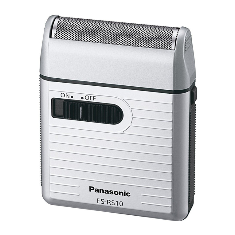 Panasonic ES-RS10 User manual