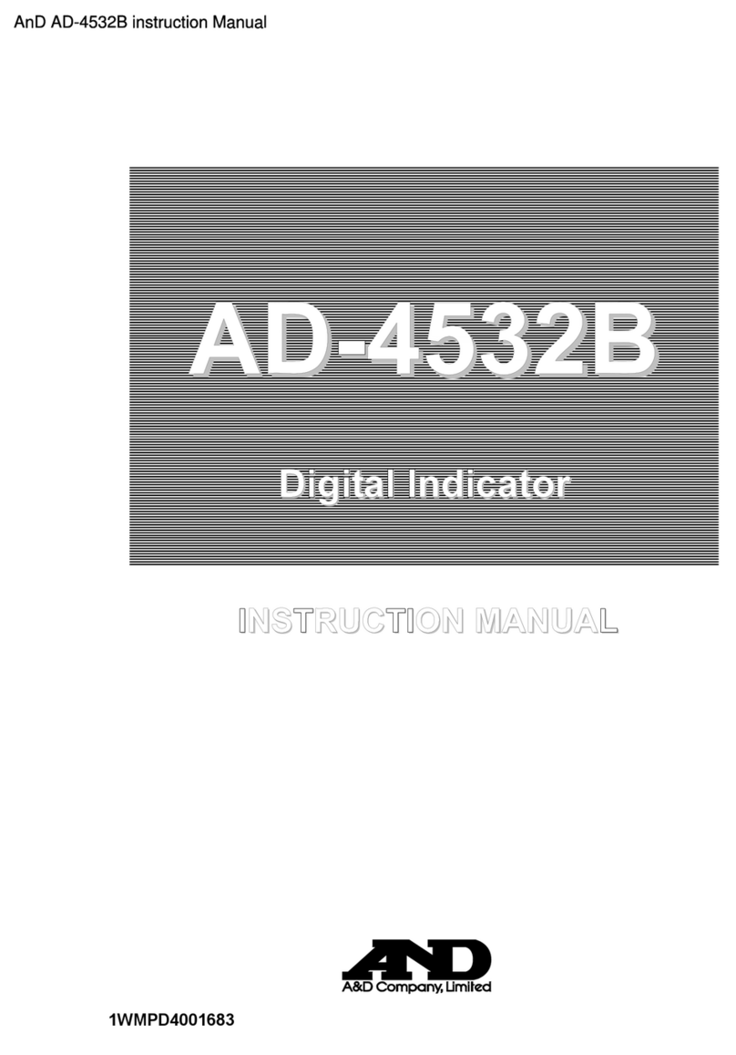 AND AD-4532B instruction manual