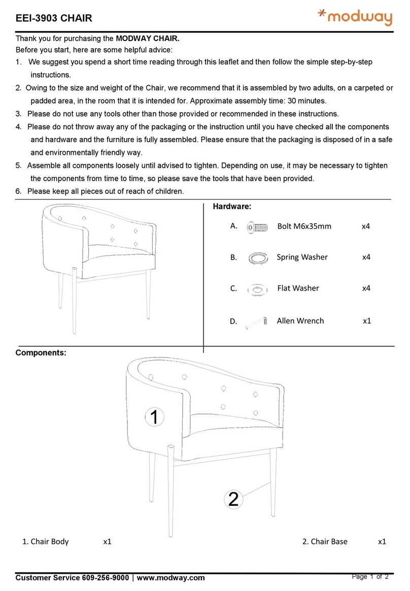modway EEI-3903 manual