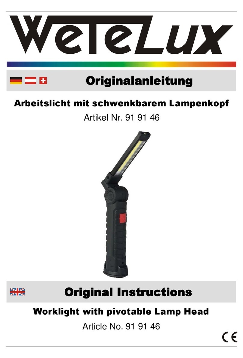 Wetelux 91 91 46 User manual