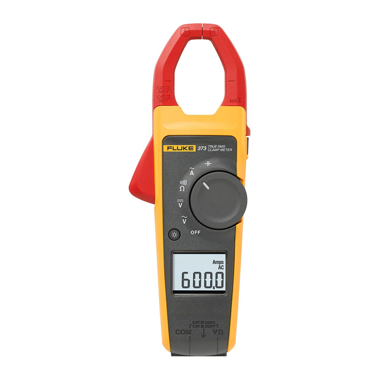 Fluke 373 User manual