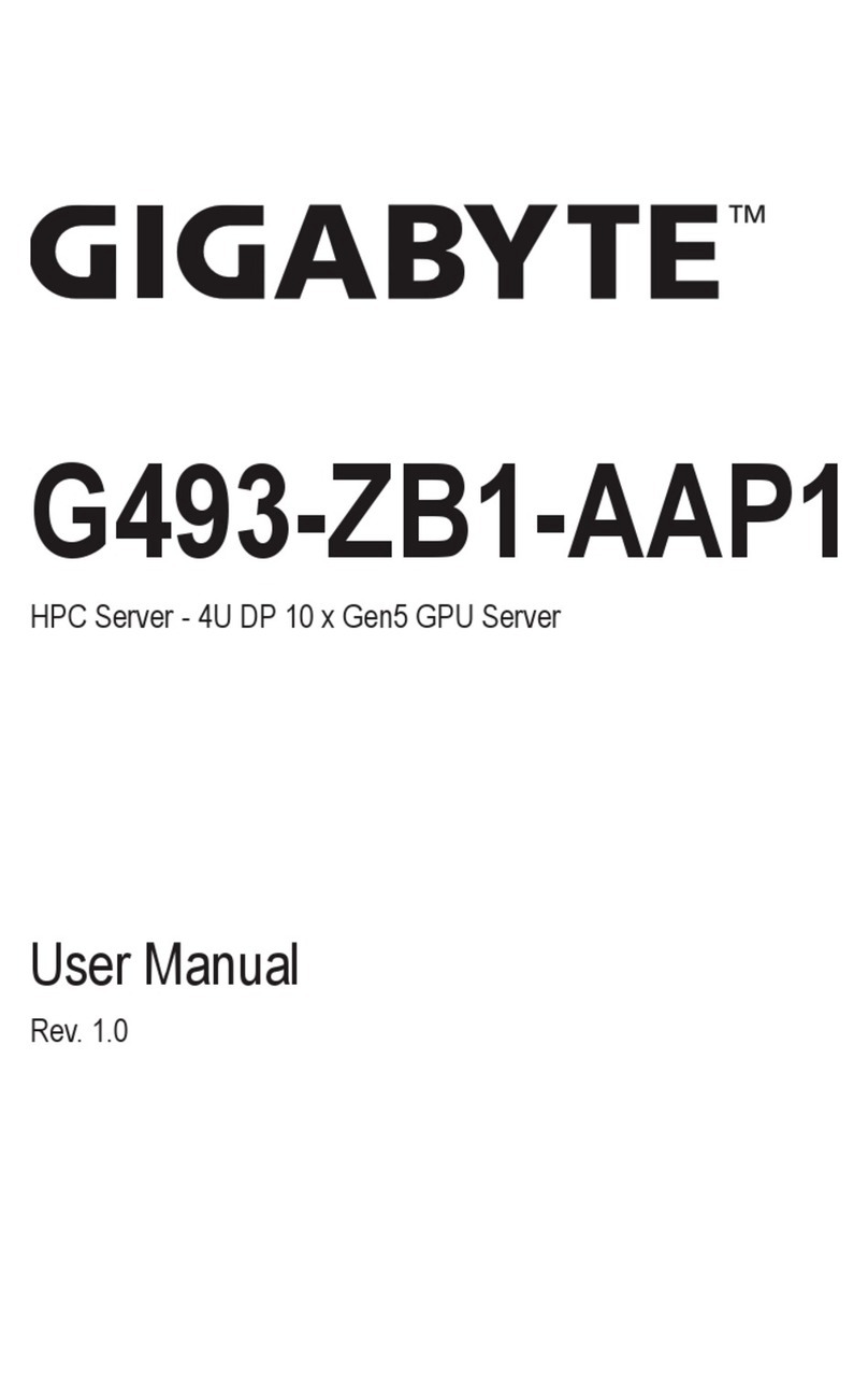 Gigabyte G493-ZB1-AAP1 User manual