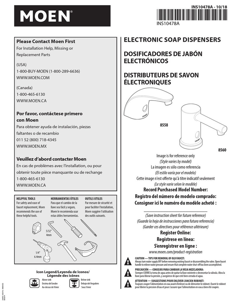 Moen 8560 manual