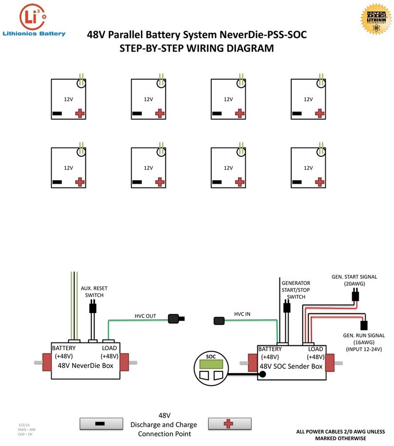 Lithionics Battery NeverDie-PSS-SOC Wiring diagram
