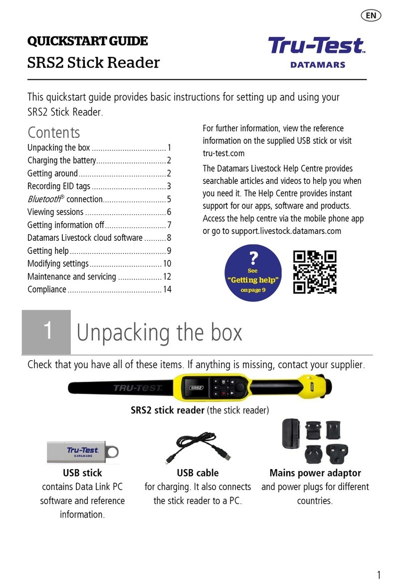 Tru-Test SRS2 User manual Tru-Test SRS2 User manual
