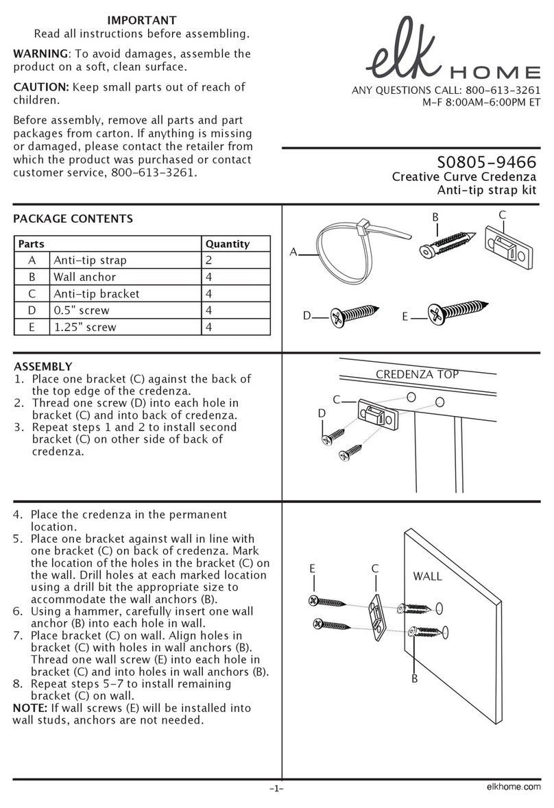 Elk S0805-9466 quick start guide Elk S0805-9466 quick start guide