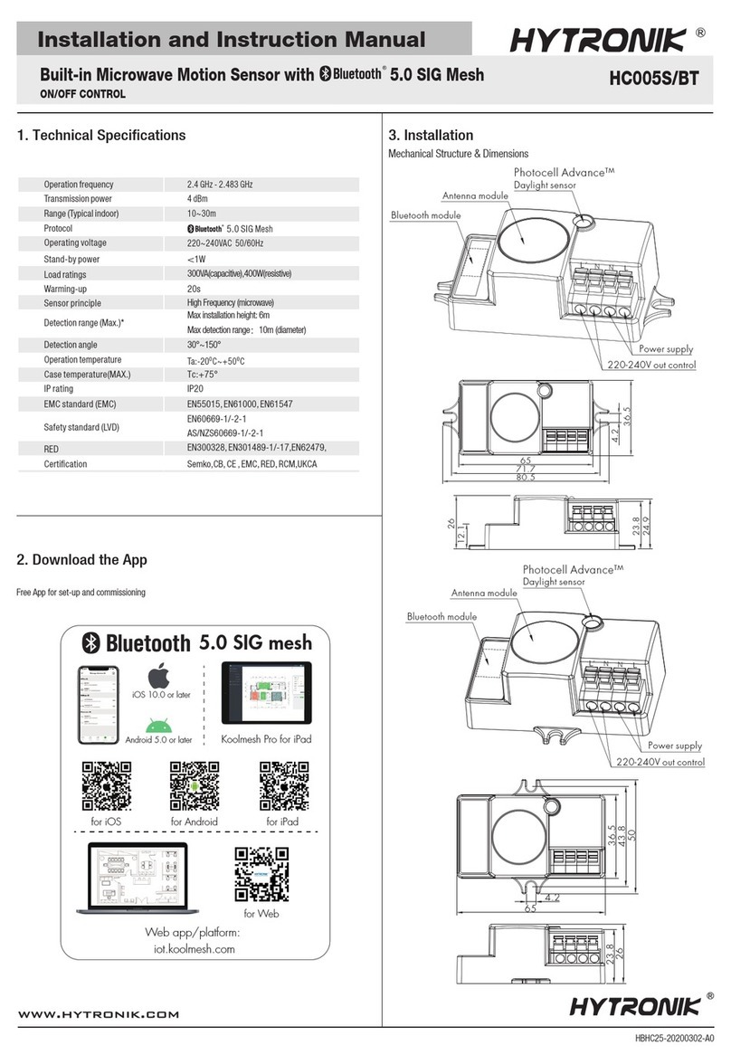 Hytronik HC005S/BT Quick guide