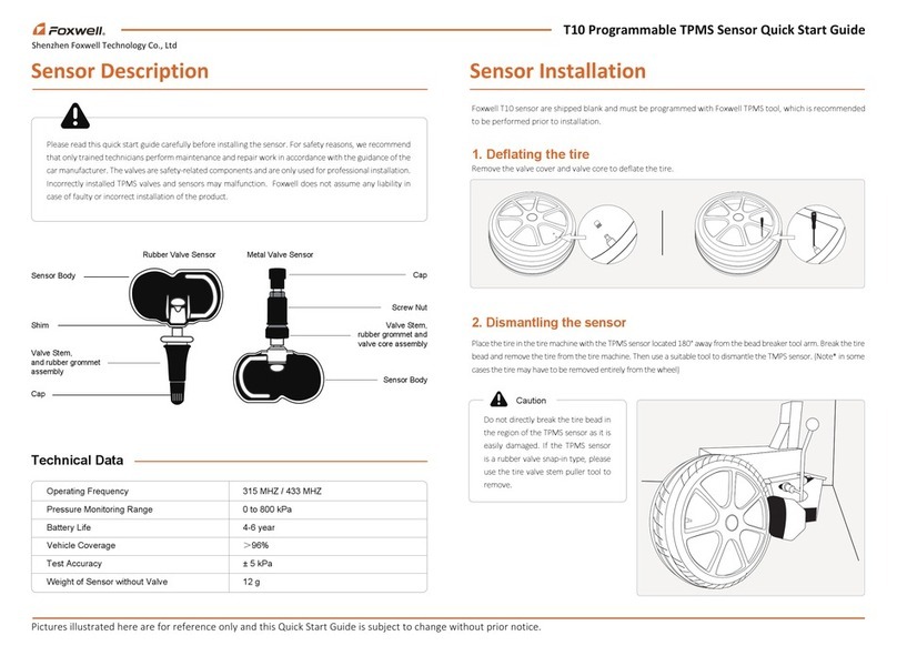 Foxwell T10 quick start guide