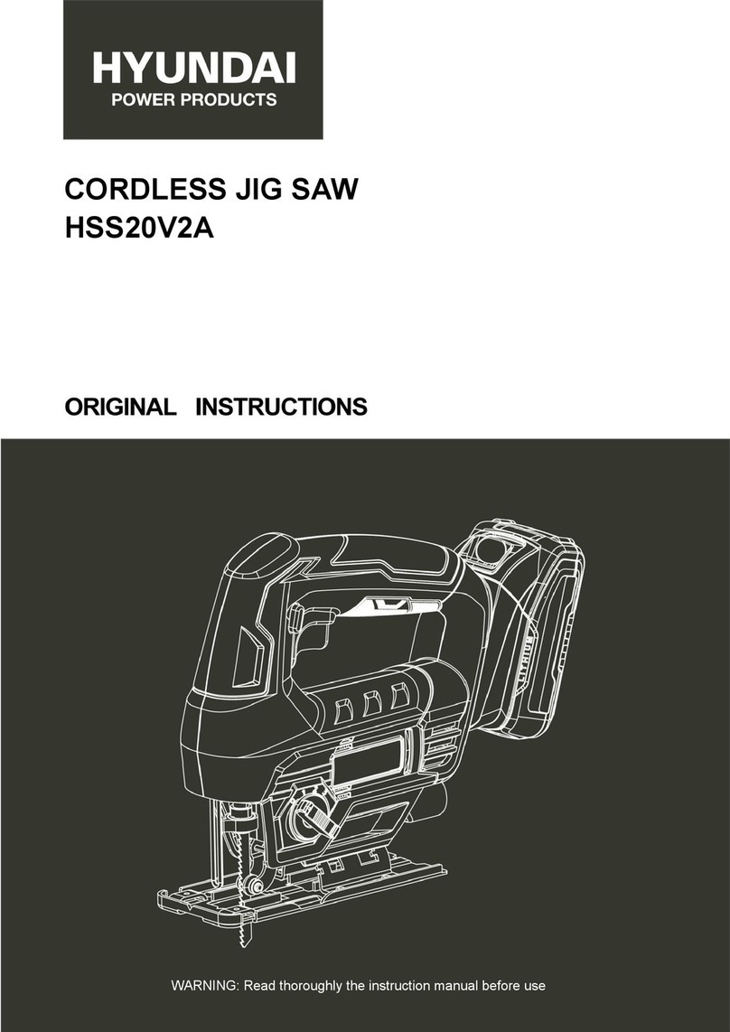 Hyundai power products HSS20V2A instructions