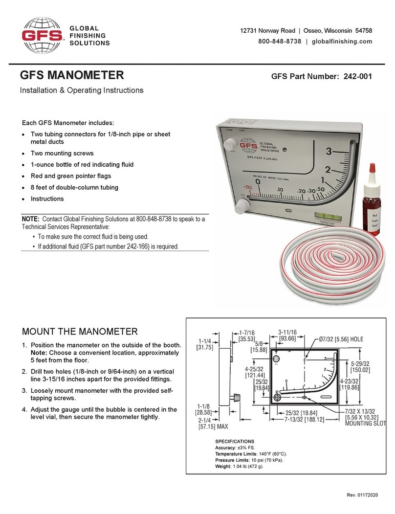 GFS 242-001 Installation & operating instructions