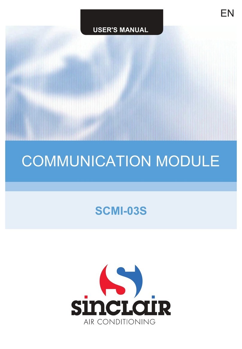 Sinclair SCMI-03S user manual