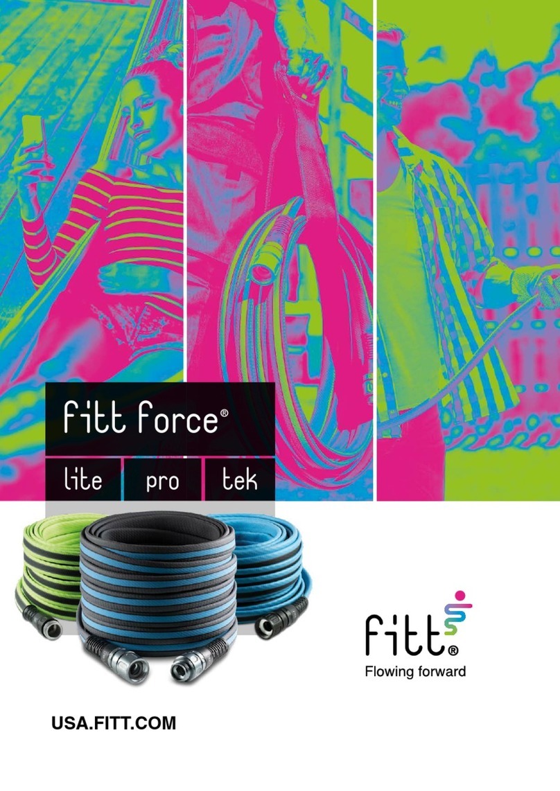 FITT force lite Use and maintenance manual