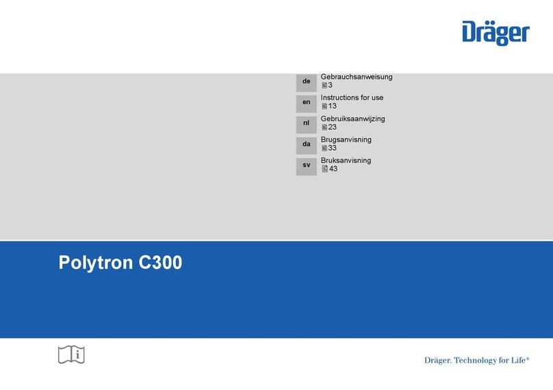 Drager Polytron C300 Instructions for use