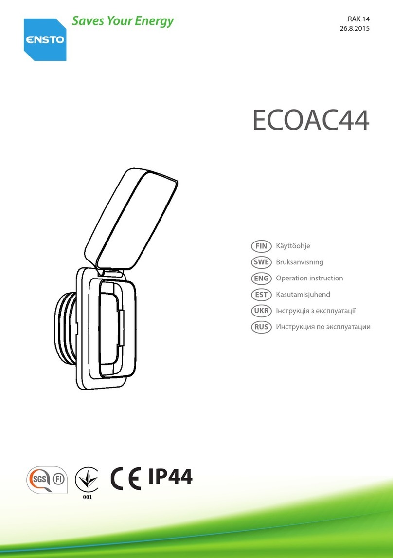 ensto ECOAC44 Technical manual