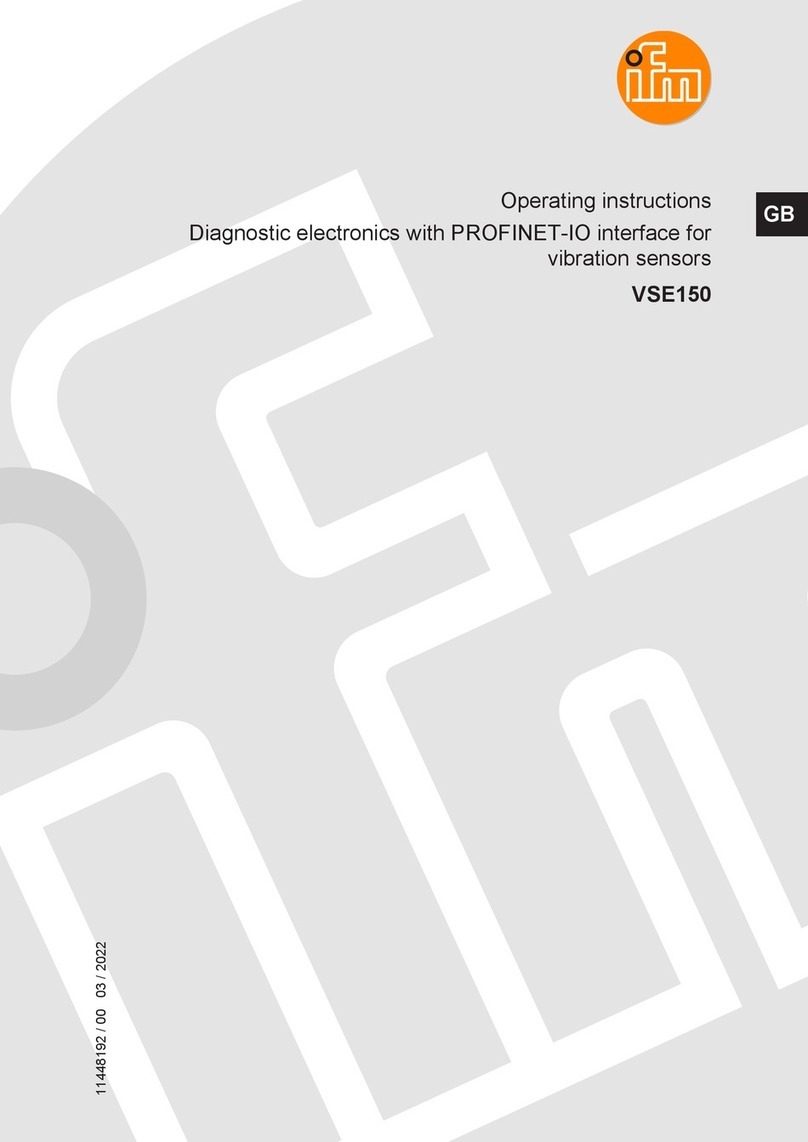 IFM VSE150 operating instructions