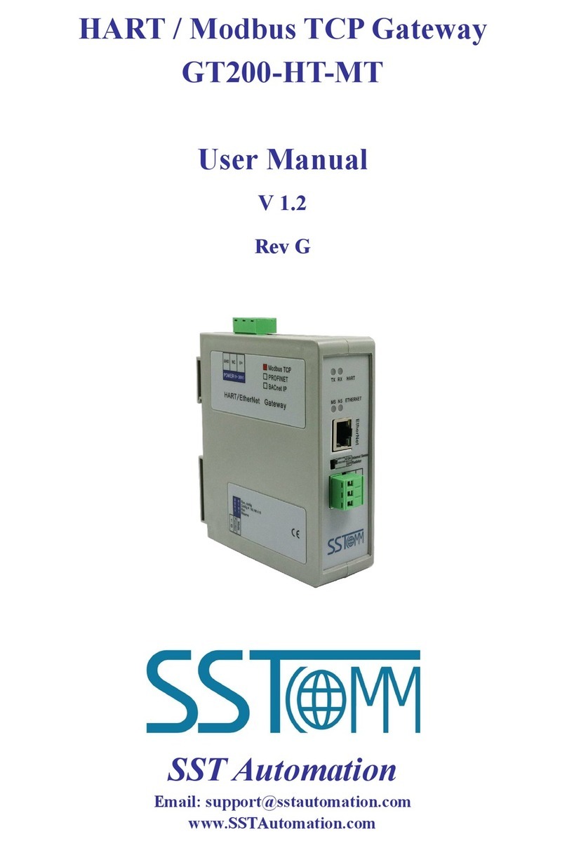 SST Automation GT200-HT-MT user manual