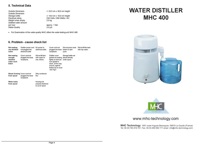 MHC Medical Products 400 quick start guide