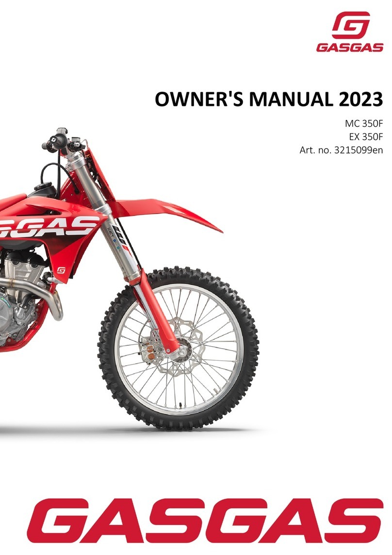 GAS GAS MC 350F 2023 User manual
