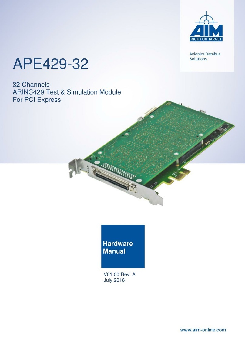 Aim APE429-32 User manual