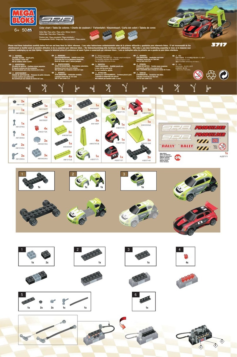 Mega Bloks SRA 3717 manual