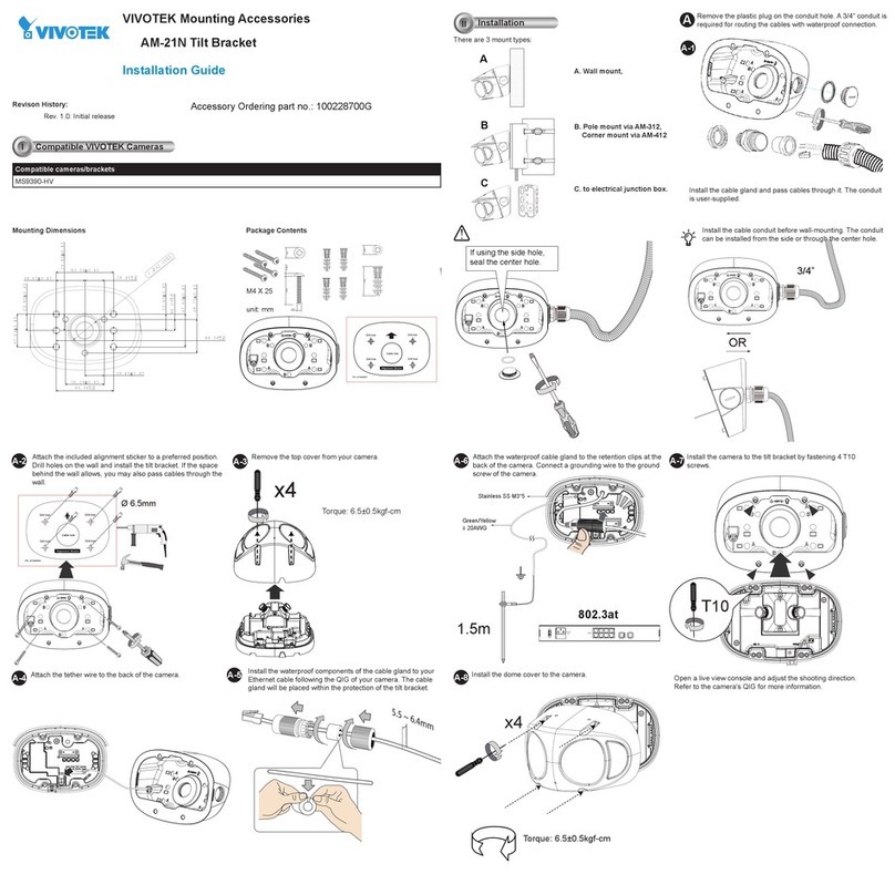Vivotek AM-21N installation guide