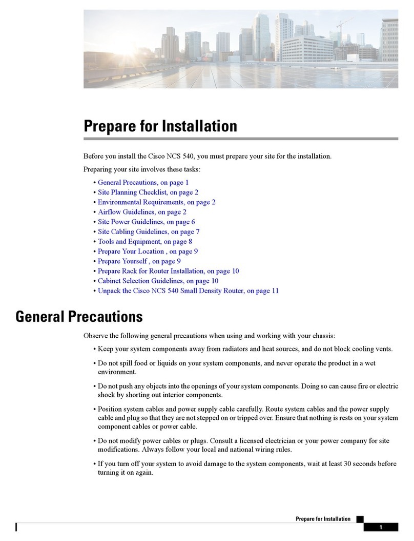 Cisco NCS 540 User manual