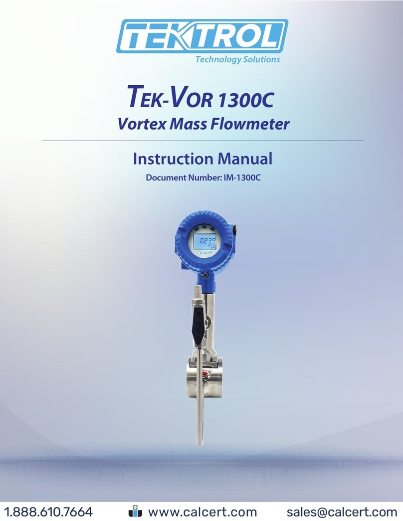Tek-Trol TEK-VOR 1300C User manual