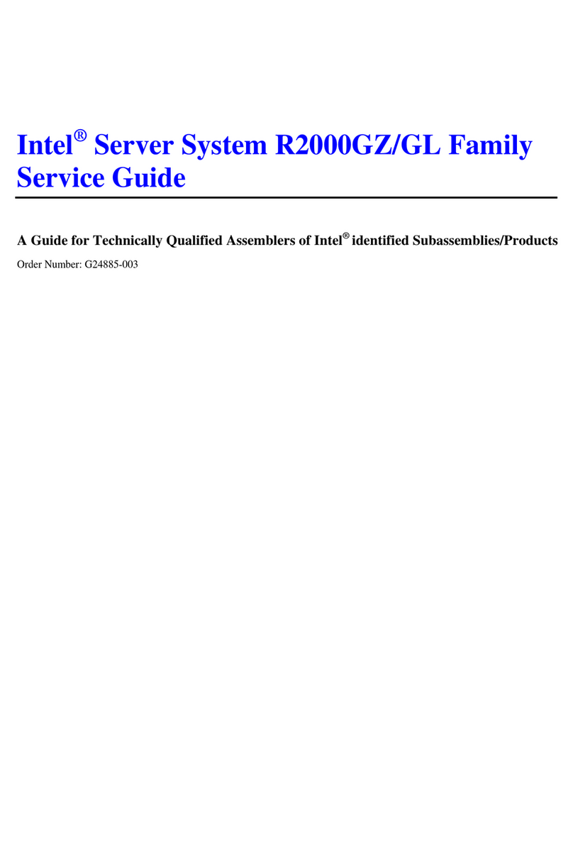 Intel R2000GL series User manual Intel R2000GL series User manual