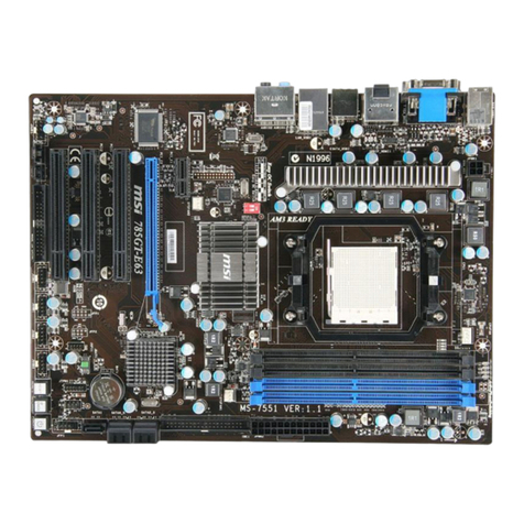 MSI 780GT-E63 Series manual