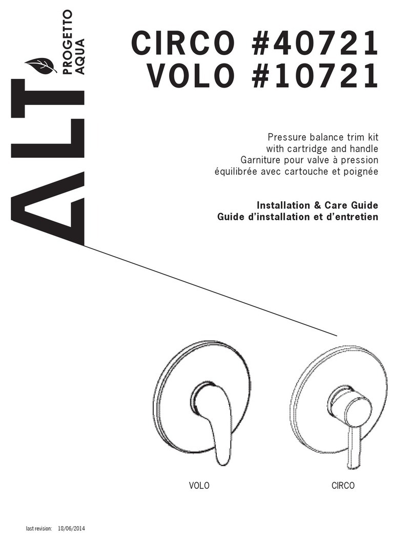 ALT CIRCO 40721 Installation & Care Guide