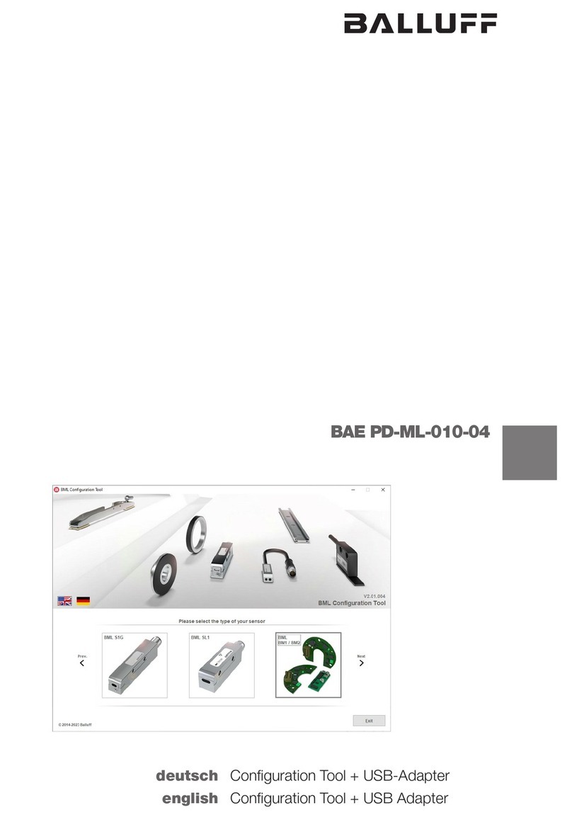 Balluff BAE PD-ML-010-04 User manual