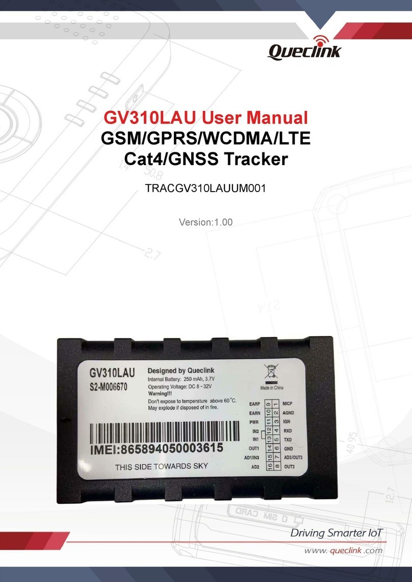 Queclink GV310LAU User manual