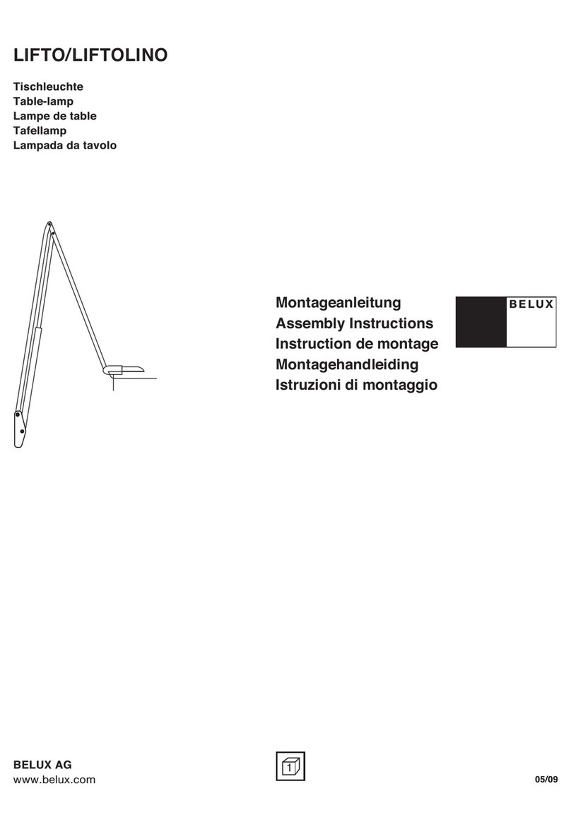 Belux LIFTO Assembly instructions