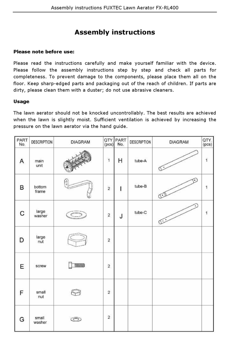 FUXTEC FX-RL400 Assembly instructions