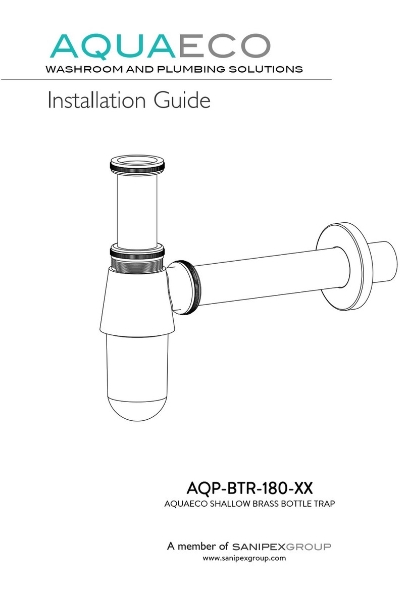 Sanipex AQUAECO AQP-BTR-180 Series installation guide