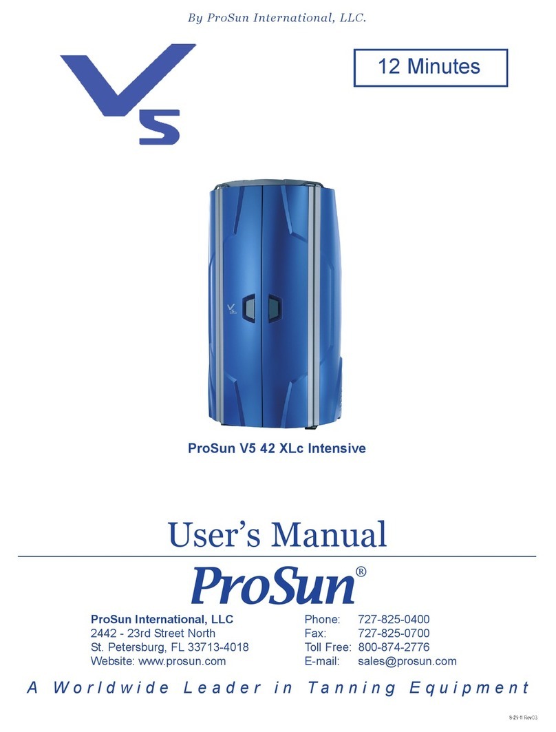 ProSun Luxura V5 User manual