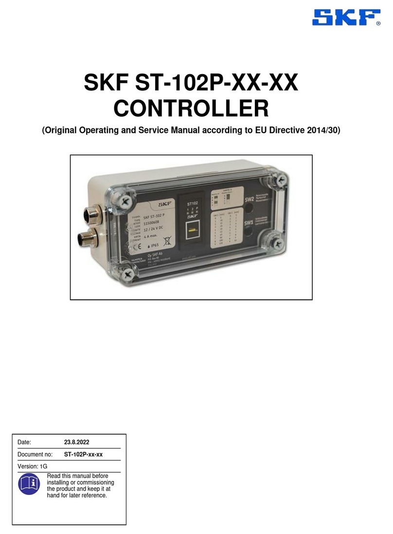 SKF ST-102P Series Service manual