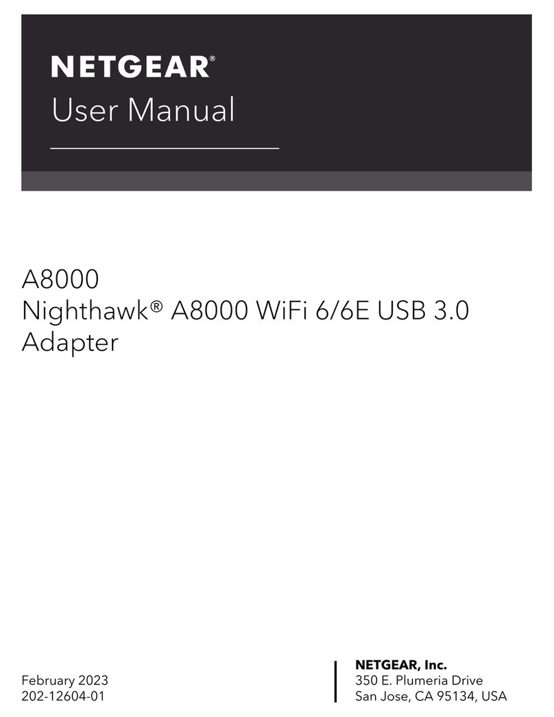 NETGEAR Nighthawk A8000 User manual