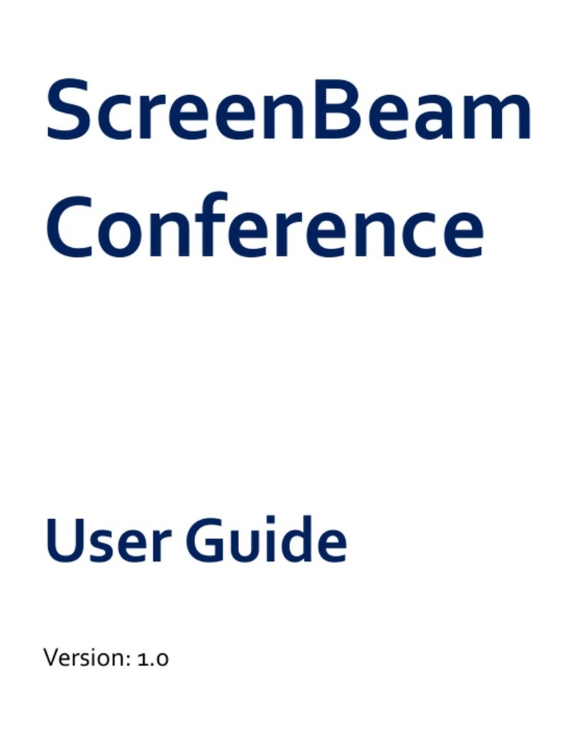 ScreenBeam Conference 1100 User manual
