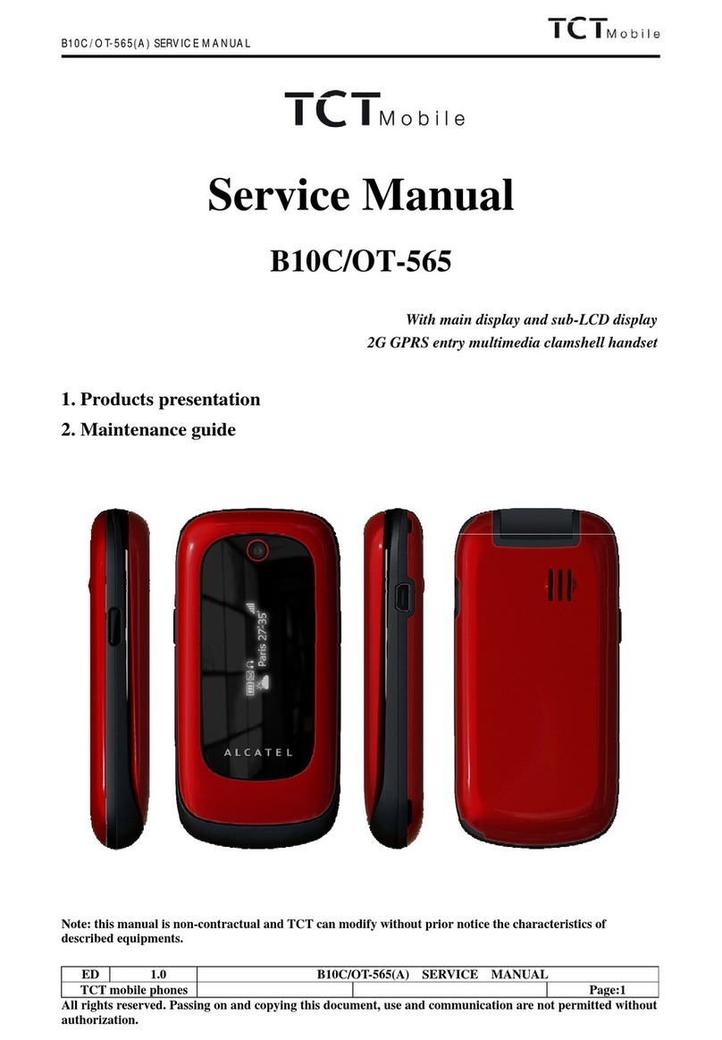 Alcatel B10C User manual