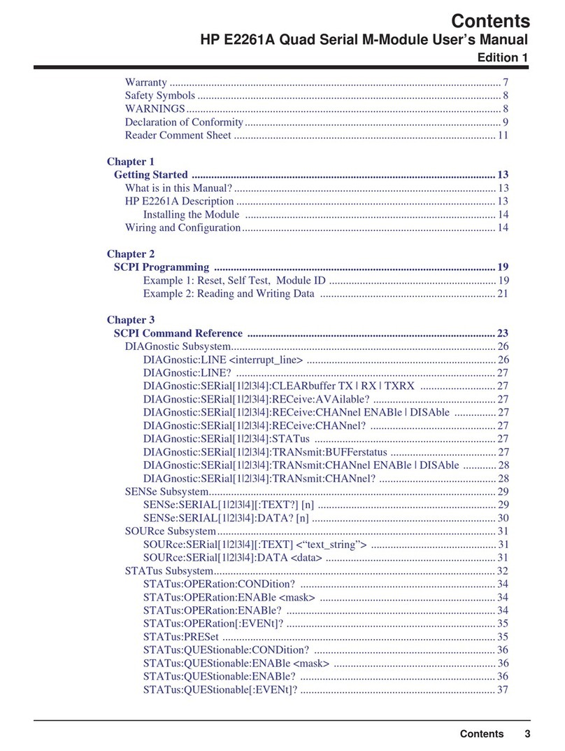 HP E2261A user manual