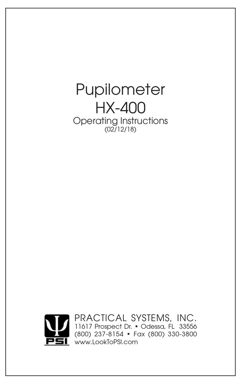 PSI HX-400 User manual