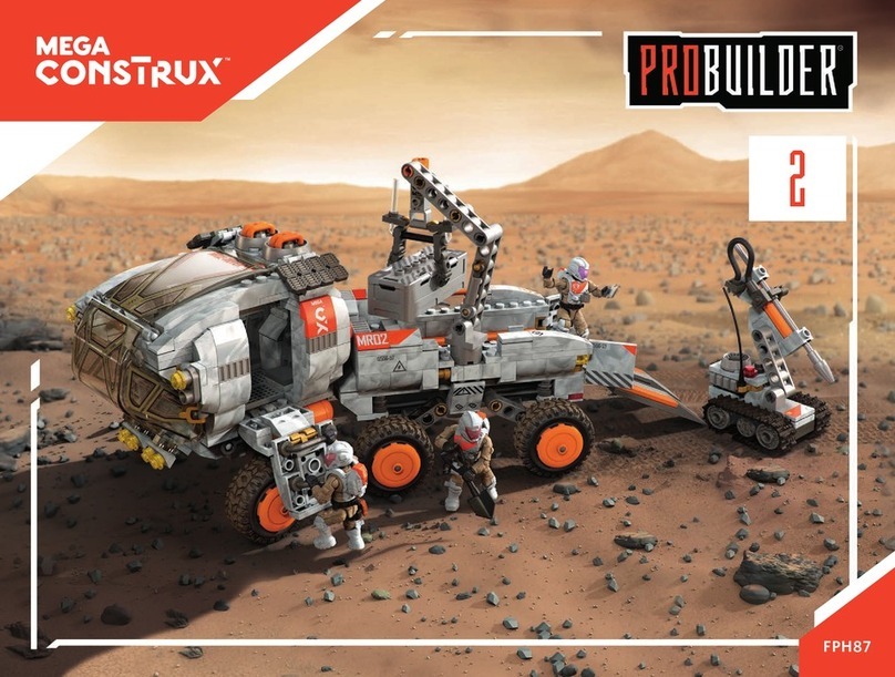 Mega Construx PROBUILDER 2 FPH87 Assembly instructions Mega Construx PROBUILDER 2 FPH87 Assembly instructions