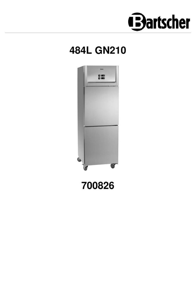 Bartscher 484L GN210 User guide