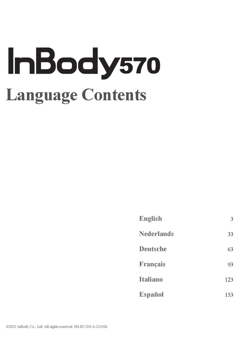 inbody 570 user manual
