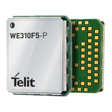Telit Wireless Solutions WE310F5-I User manual