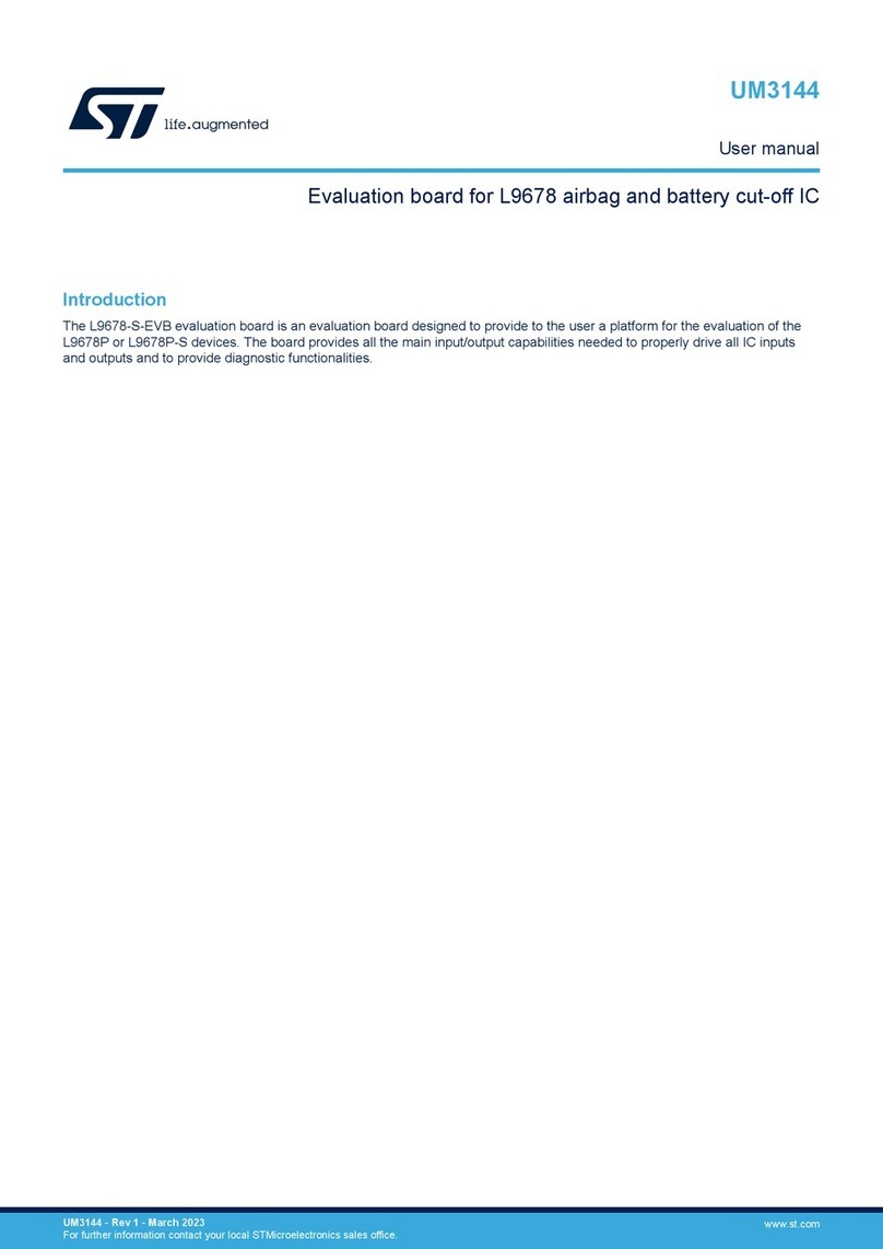 ST L9678-S-EVB User manual