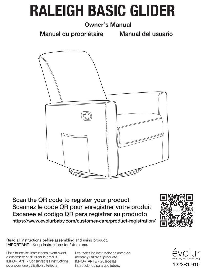 Evolur RALEIGH BASIC GLIDER User manual
