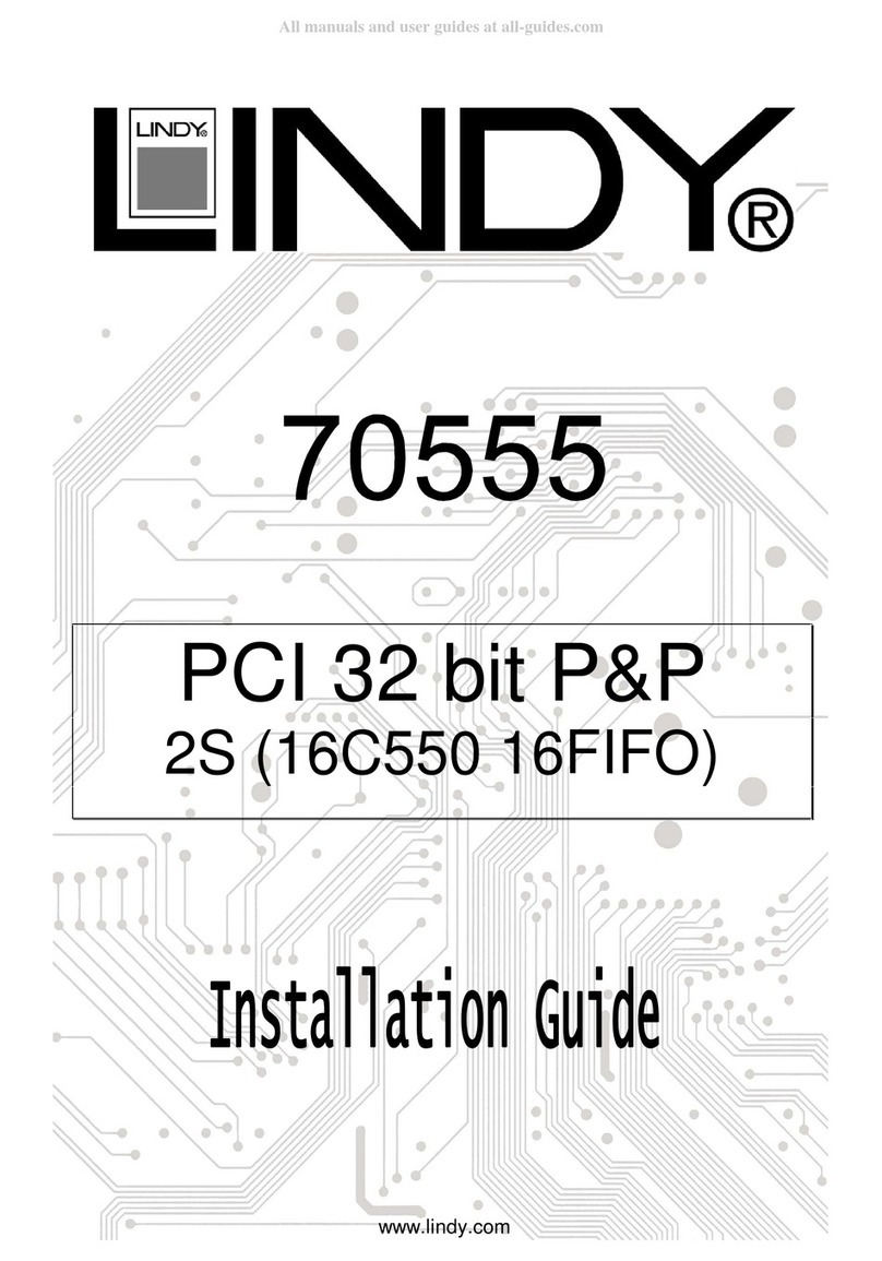 Lindy 70555 installation guide