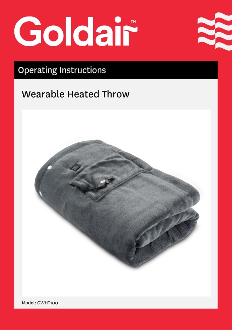 Goldair GWHT100 User manual